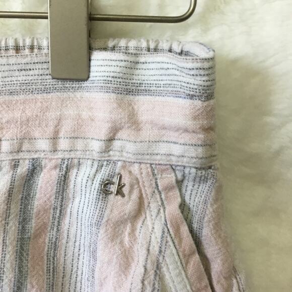 Calvin Klein Pink with Mixed-Striped Shorts - Picture 3 of 12